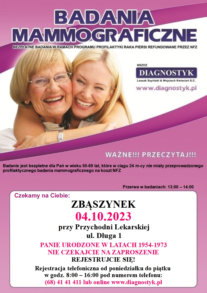 Ilustracja do informacji: Bezpłatne badania mammograficzne w ramach profilaktyki raka piersi refundowane przez NFZ 